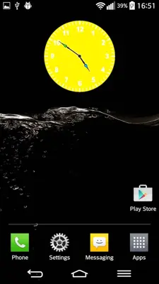 Analog Clock Widget android App screenshot 1